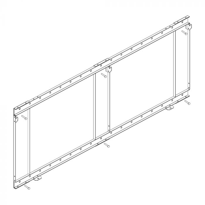SimpliFire BRACKET-ALL48 Wall Mount Kit for SimpliFire Allusion 48-Inch Electric Fireplace