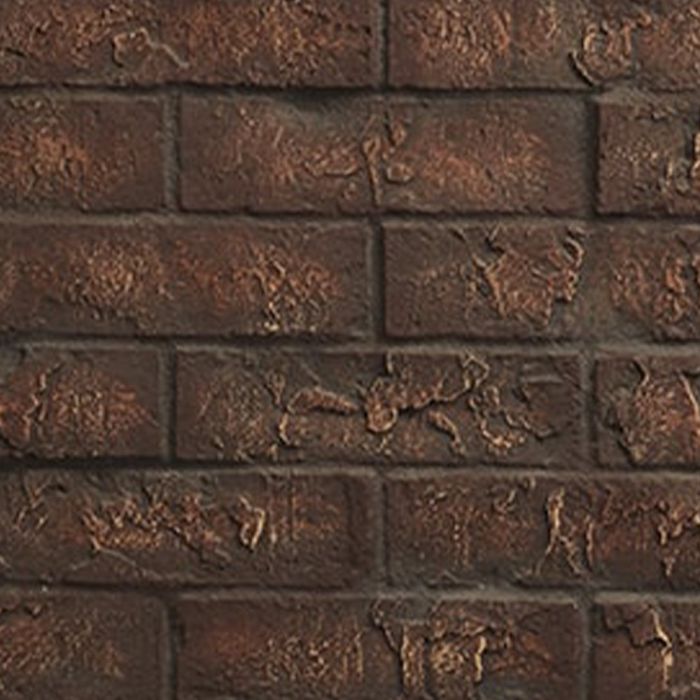 Majestic BRICK32CR 32-Inch Cottage Red Traditional Brick Interior Panels