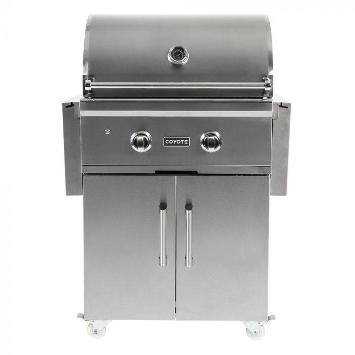 Coyote C-Series Stainless Steel Freestanding Gas Grill, 28-Inch (C1C28-CT)