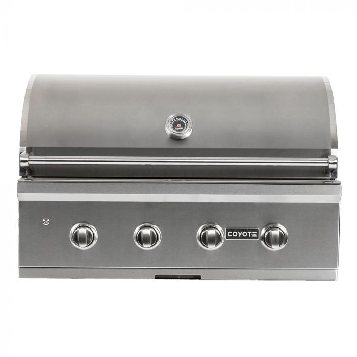 Coyote C-Series Stainless Steel Built-In Gas Grill, 36-Inch (C2C36)