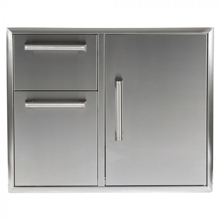 Coyote Stainless Steel Access Door & Drawers Combo, 30x24-Inch (CCD-2DC31)