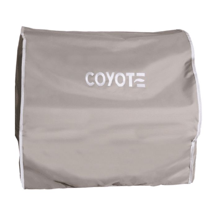 Coyote Vinyl Light Gray Cover for 30-Inch Built-In Grill