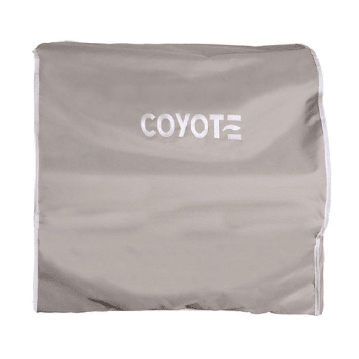 Coyote Vinyl Light Gray Cover for 36-Inch Built-In Pelllet Grill
