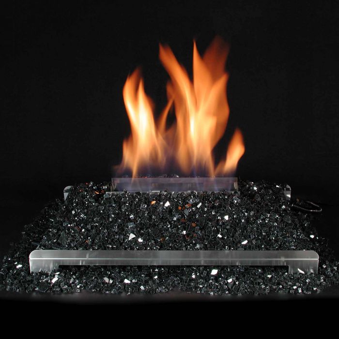Alterna Vent Free FireGlitter See-Thru 20-Inch Burner Kit
