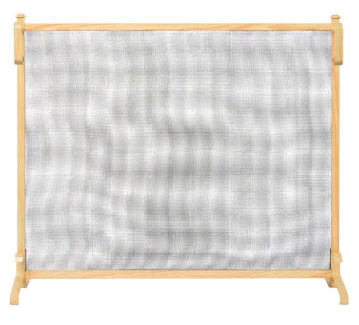 Dagan DG-AHS099 Wood Grain Fireplace Screen, 49.5x31.5-Inches