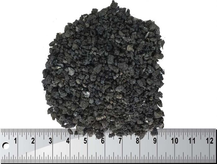 Dagan DG-LR-1814-50 Bag of Black Lava Rock Cinders, 50 Pounds, 0.125-0.25 Inch