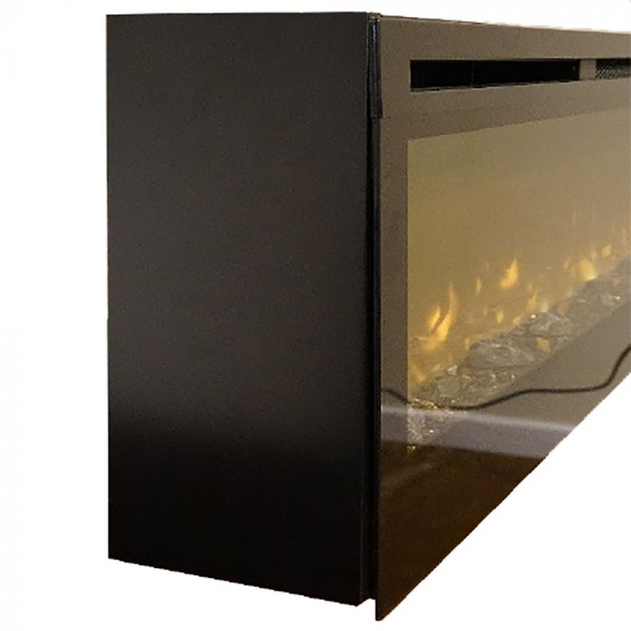White Mountain Hearth EBL34TK Black Surround for Nexfire 34-Inch Linear Electric Fireplace