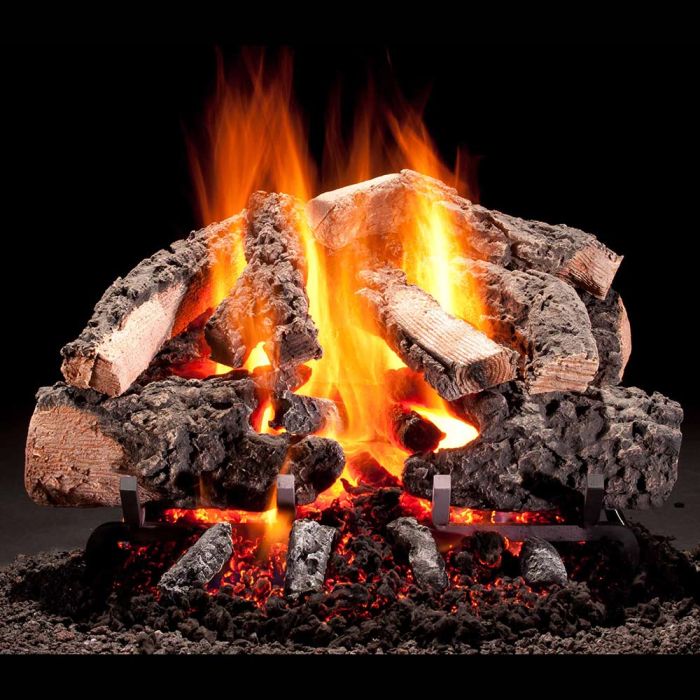 Hargrove Woodland Timbers See-Through Vented Gas Log Set with RGA/ANSI Certified Burner (HGWTSST-STB-RGA)