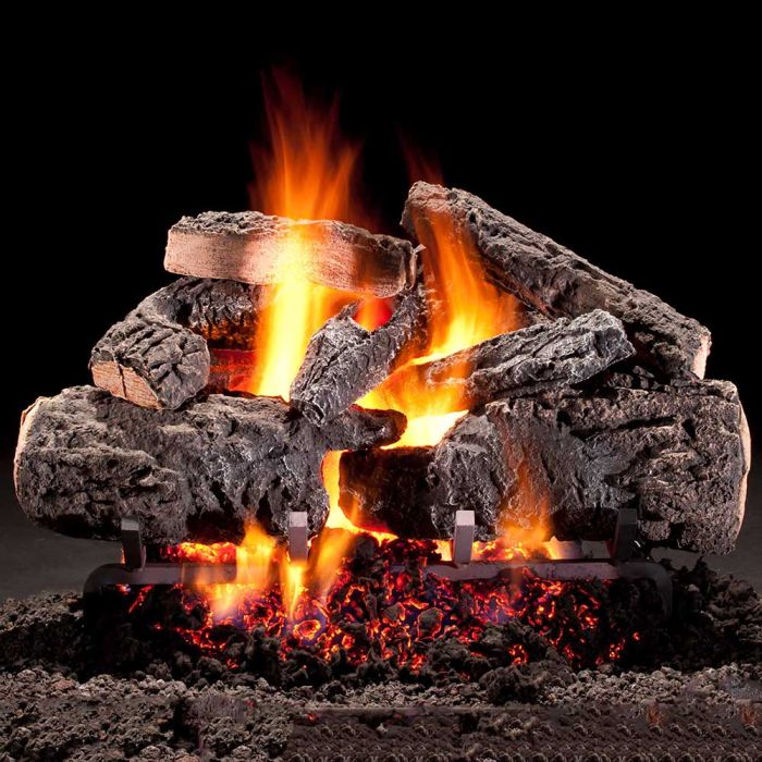 Hargrove Cross Timbers See-Through Vented Gas Log Set with RGA/ANSI Certified Burner (HGCTSST-STB-RGA)