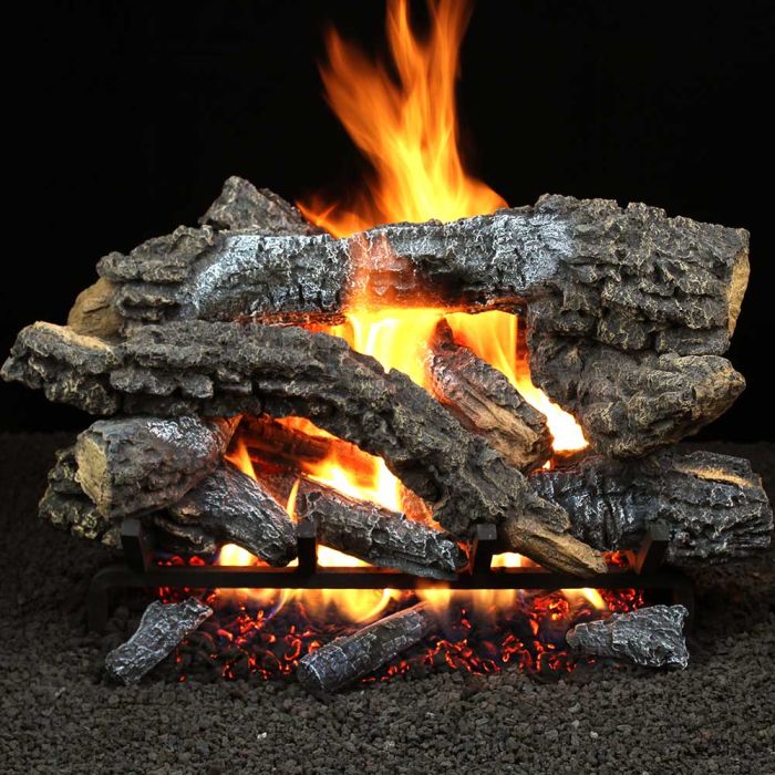 Hargrove Canyon Timbers Vented Gas Log Set with ANSI Certified Burner (HGCYSAA-EHB-ANSI)