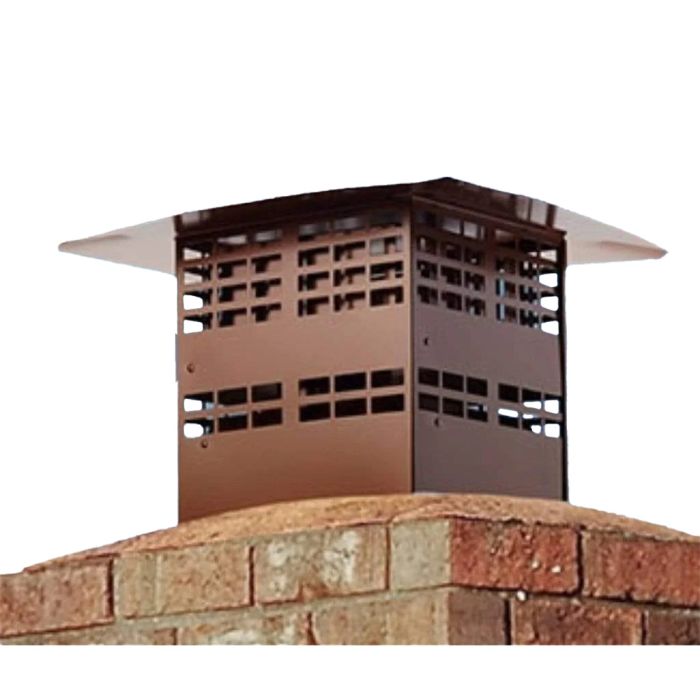 Majestic LINKSQC-DV30 Direct Vent Insert Kit With Two 30-Inch Liners and Copper Termination Cap Components