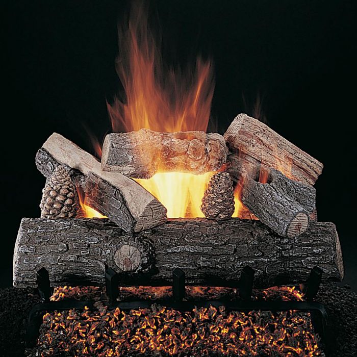 Rasmussen LS-Kit Lone Star Series Complete Fireplace Log Set