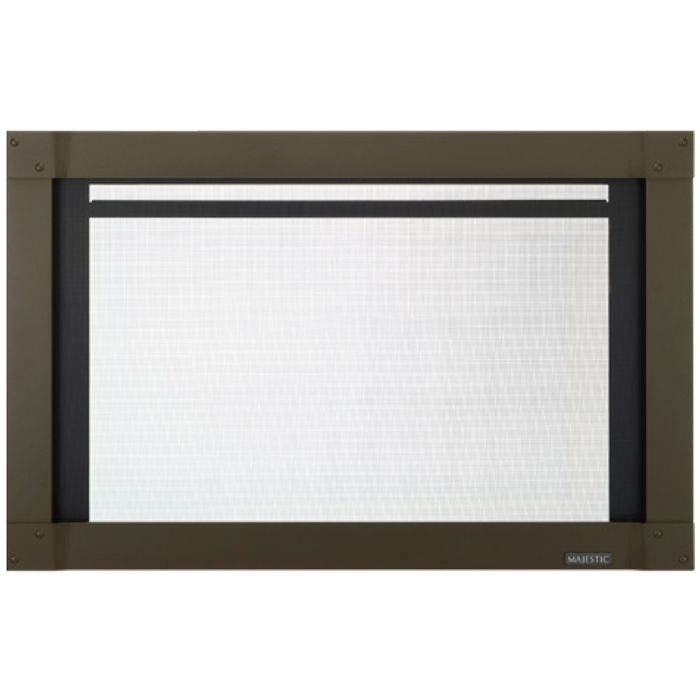 Majestic Mission Full View New Bronze 30-Inch Screen Front for Trilliant 30-Inch Fireplace