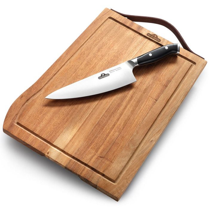 Napoleon 70066 Premium Cutting Board and Knife Set