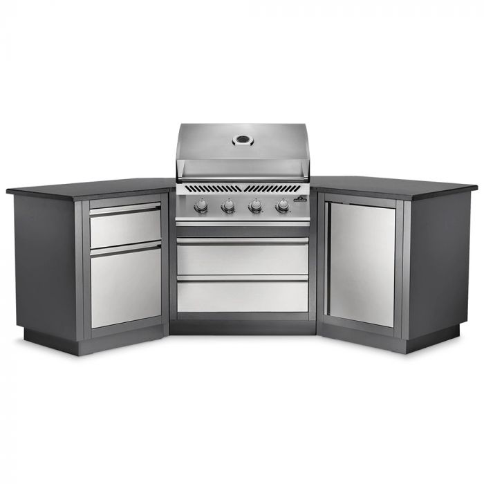 Napoleon Oasis 200 Outdoor Kitchen Bundle with BIG32RBSS Grill