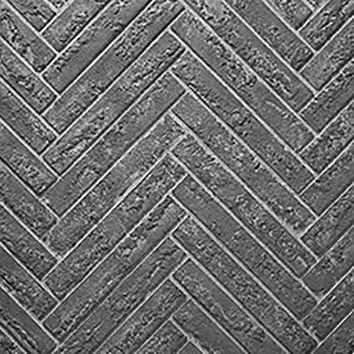 Outdoor Lifestyles Grey Herringbone Refractory Panels for Courtyard 42-Inch Gas Fireplaces