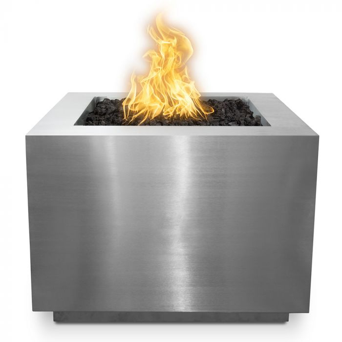 TOP Fires by The Outdoor Plus OPT-48SQxx Forma Fire Pit 48x48-Inches