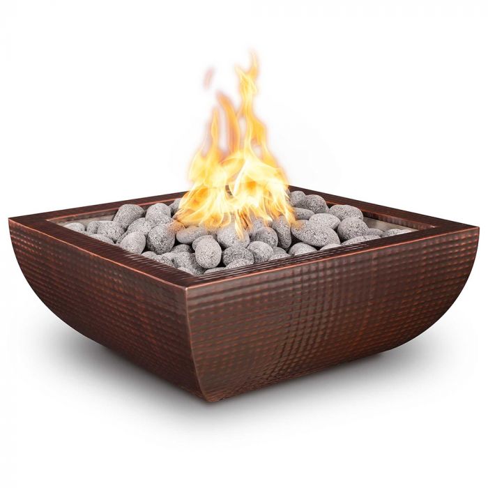 TOP Fires by The Outdoor Plus Avalon Copper Gas Fire Bowl