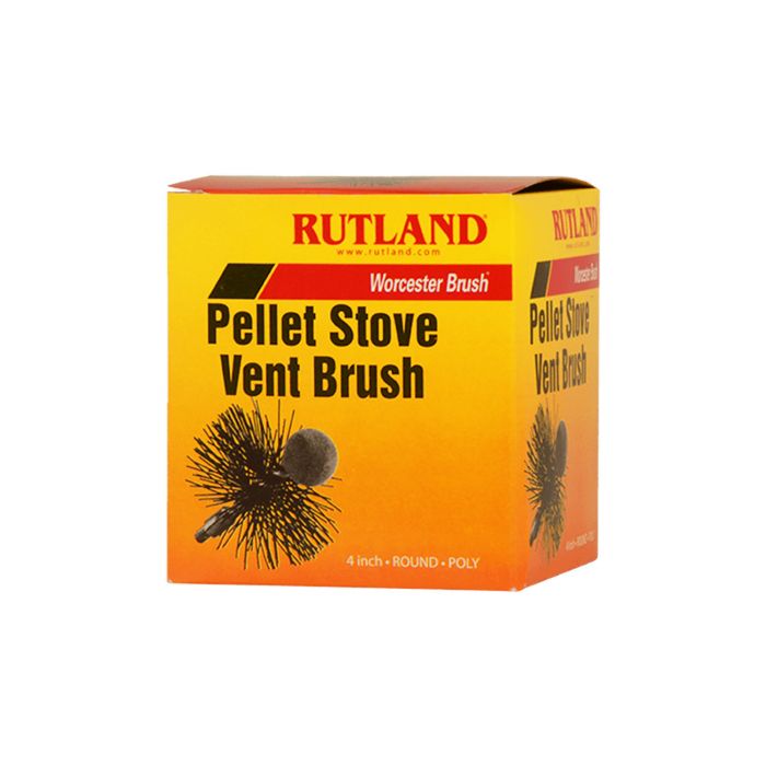 Rutland 4 Round Pellet Stove Brush