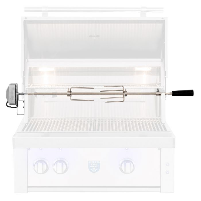 American Made Grills ROTKIT-EST30 Rotisserie Kit for 30-Inch Estate Grills