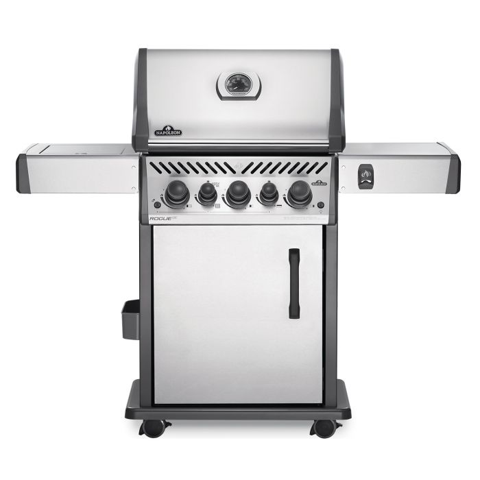 delikatesse Byttehandel ejer Napoleon RSE425RSIBSS Rogue SE 425 Gas Grill on Cart with Infrared Side and  Rear Burners, 23.75-Inches
