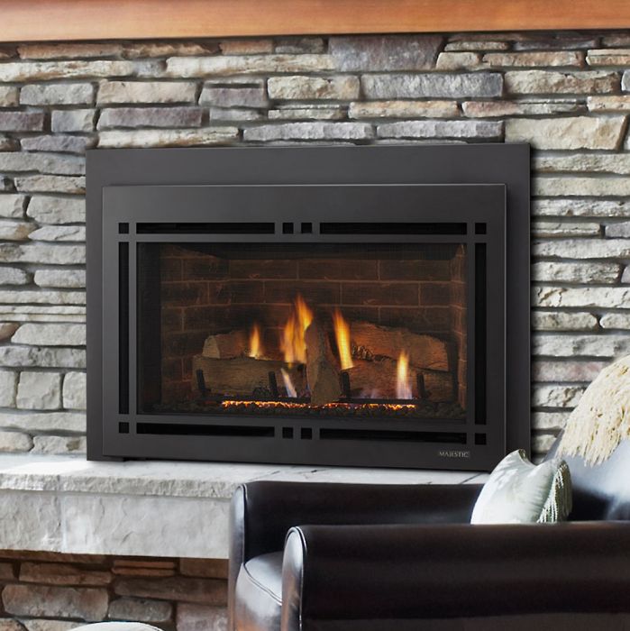 Majestic Ruby Gas Direct Vent Fireplace Insert - RUBY30