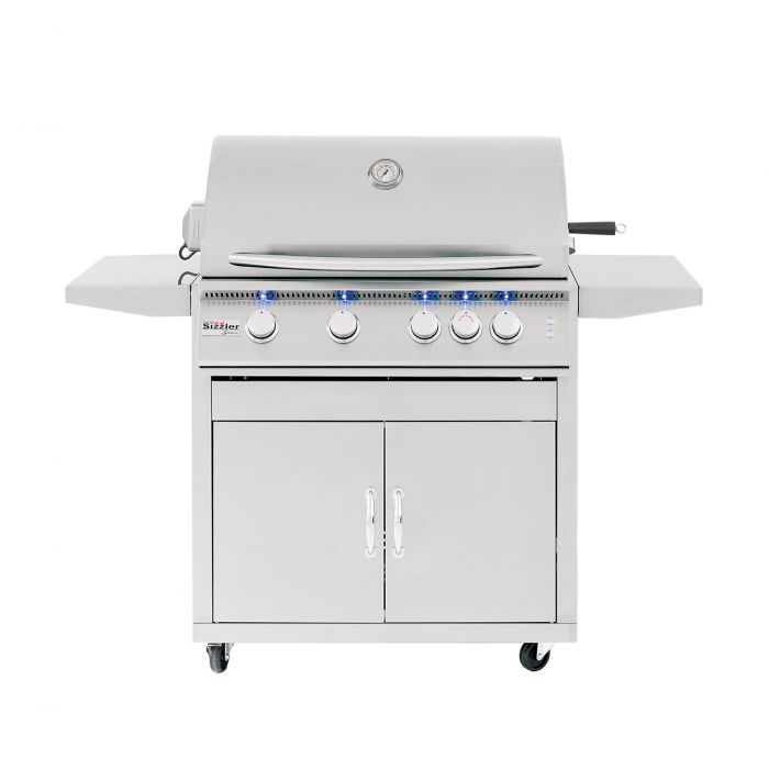 Summerset SIZPRO32 Sizzler Pro Series Gas Grill On Cart, 32-Inch