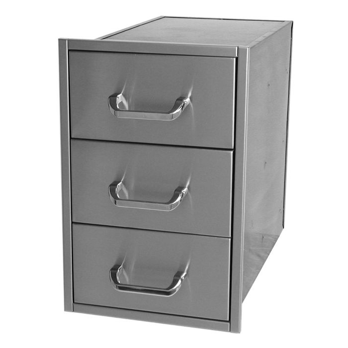 Solaire SOL-3D14S 14-Inch Triple Access Drawer