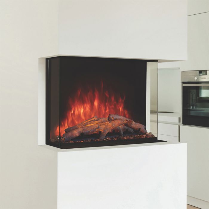Modern Flames SPM-3026 Sedona Pro Multi 30-Inch Three-Sided Built-In Electric Fireplace
