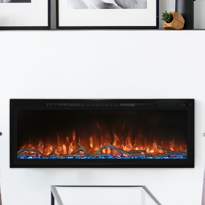 Modern Flames SPS-xxB Spectrum Series Slimline Wall Mount/Built-In Electric Fireplaces