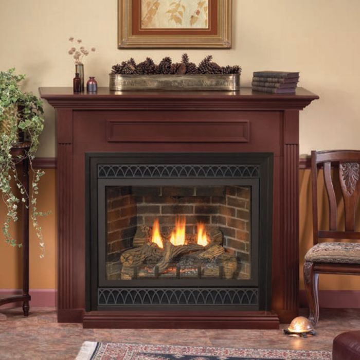 White Mountain Hearth DVD32FP Tahoe Direct Vent Deluxe Fireplace, 32-Inches