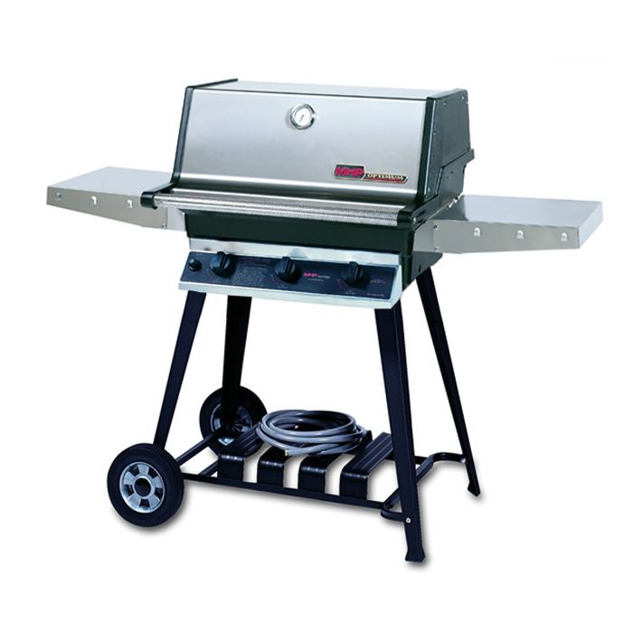 Modern Home Products TRG2 All-Infrared Gas Grill with SearMagic Grids On Cart 27-Inch