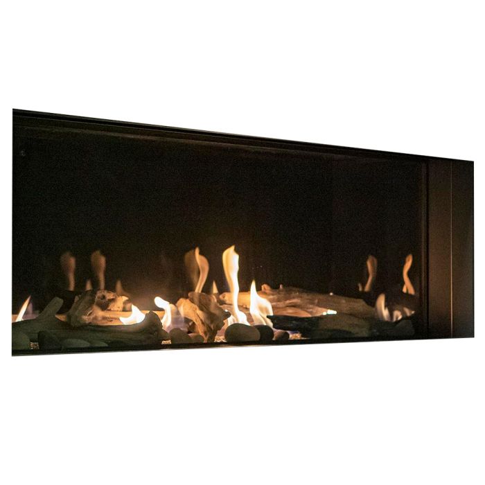 Sierra Flame VIENNA-60 60-Inch Vienna Direct Vent Built-In Linear Gas Fireplace