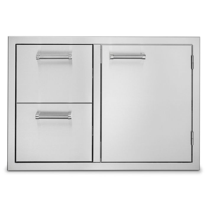 Viking VOADDR5301SS Stainless Steel 2-Drawer/1-Door Cabinet, 30-Inch 