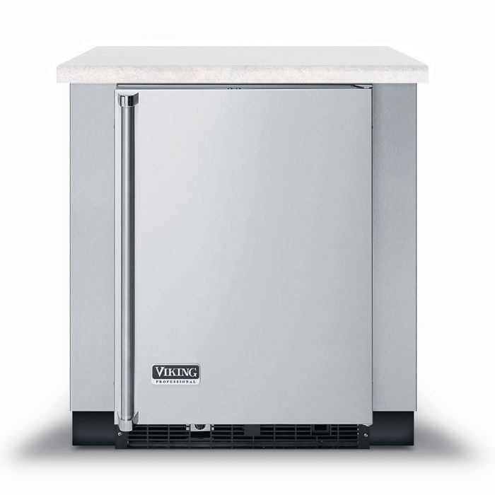 Viking 5 Series Stainless Steel Undercounter Refrigerator with ...