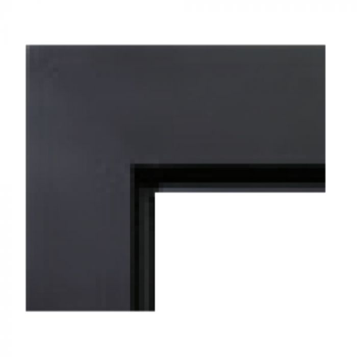 Kingsman ZCVRB36SWFBL Black Wall Surround for Flush-Installed ZCV3622 Direct Vent Gas Fireplace