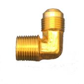 HPC Fire 451 Brass 90 Degree Female Elbow Pipe Fitting, 3/4-Inch MIP to  15/16-Inch FIP