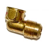 HPC Fire 430 Reducing Union Brass Fitting, 1/2-Inch Tube to 3/8