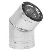 Napoleon 4D45L-BULK 45 Degree Swivel Elbow for Direct Vent Rigid Venting, 4x7-inch - Pack of 4