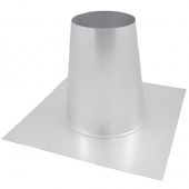 Napoleon 5DFT-BULK Flat Roof Flashing for Rigid Direct Vent, 5x8-Inch - Pack of 6