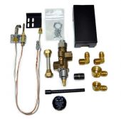 Copreci Side Inlet Safety Pilot Kit with 3-inch Swivel Quick Connect, Natural Gas