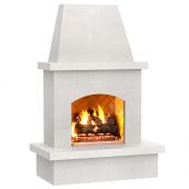 American Fyre Designs Contractor's Model Outdoor Gas Fireplace