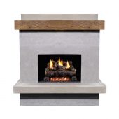 American Fyre Designs Brooklyn Smooth Outdoor Gas Fireplace