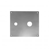 American Fire Glass Stainless Steel Face Plate