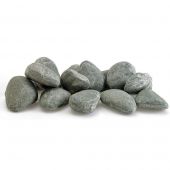American Fire Glass Ceramic Lite Stones, 15 Stone Set, Cape Gray