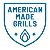 American Made Grills GRILLCOV-ATS2B Vinyl Cover for Atlas Built-In Double Side Burner 