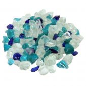 Amantii AMSF-GLASS-16 Ocean Blue Fire Glass, 5-Pounds