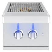 American Made Grills Atlas Built-In Gas Double Side Burner