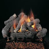 Rasmussen DF-BF-Kit Double Sided Bonfire Series Complete Fireplace Log Set