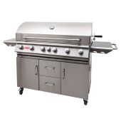 Bull Diablo 46-Inch Grill on Cart with Side Burner